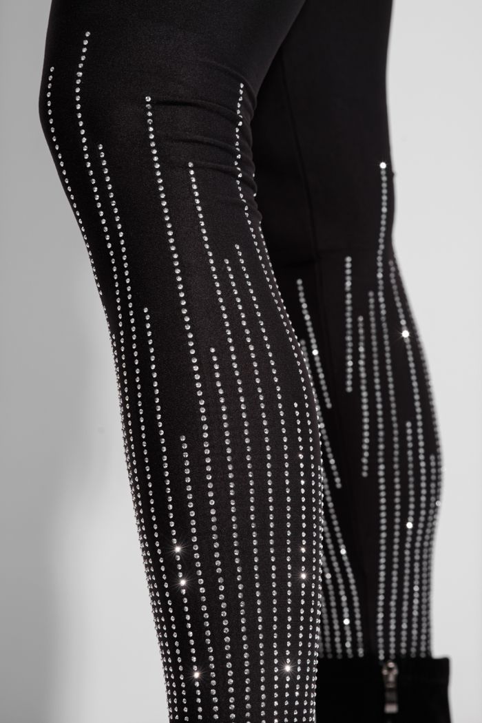 Ватиран дамски клин Sonia черен #A1323