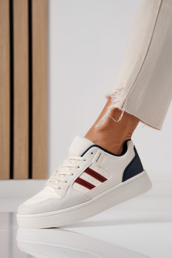 Дамски маратонки сини от еко кожа Iris #24191