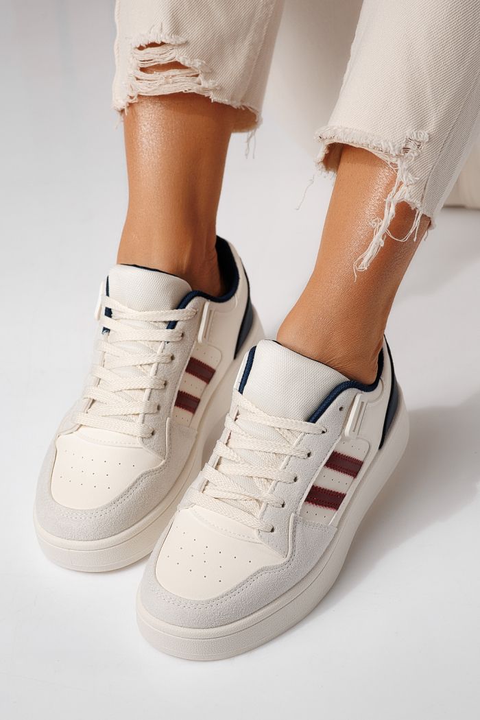 Дамски маратонки сини от еко кожа Iris #24191