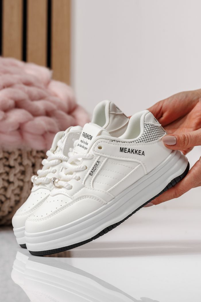 Детски маратонки черни от еко кожа Asena #24025