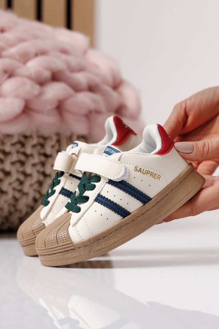 Детски маратонки сини от еко кожа Allana #24019