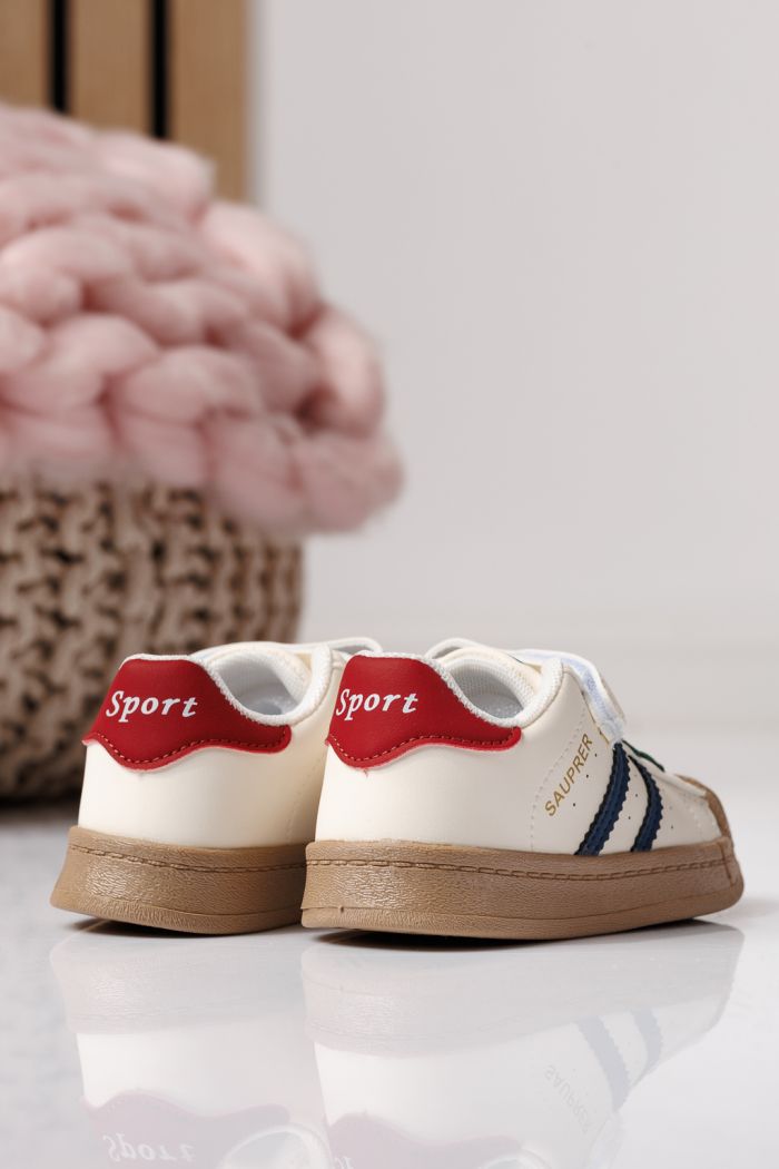 Детски маратонки сини от еко кожа Allana #24019