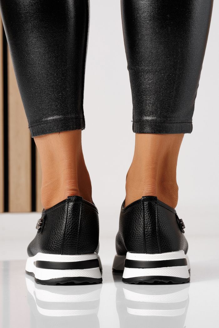 Дамски сиви ежедневни обувки от екокожа Azalea #24203