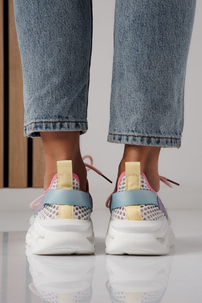 Дамски маратонки многоцветни от текстилен материал Florentina #24312