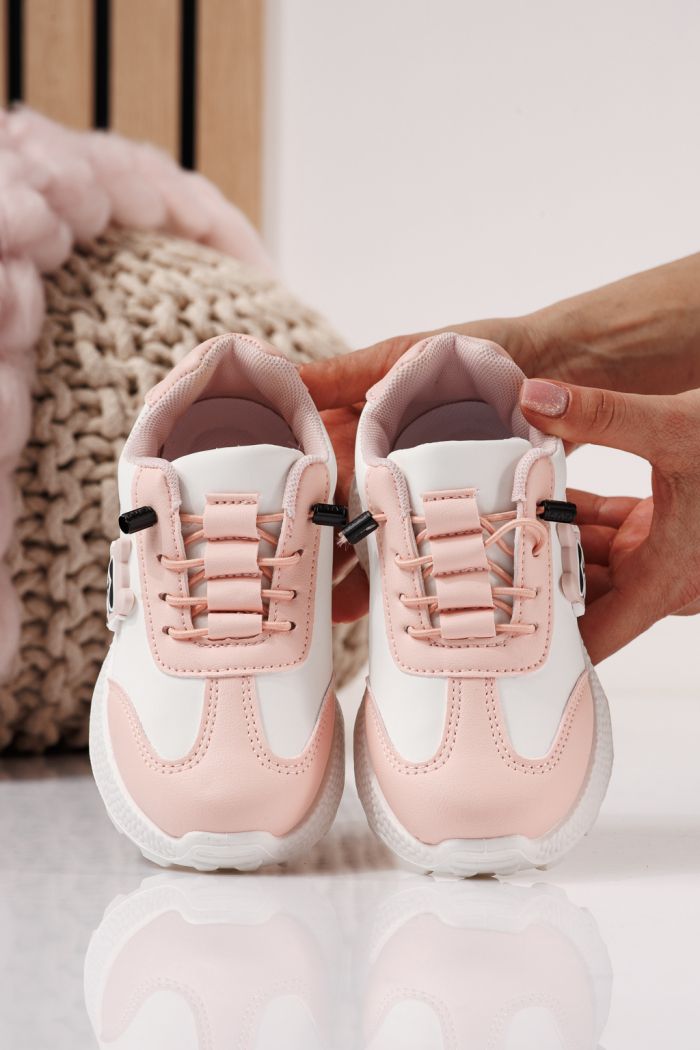 Детски маратонки розови от еко кожа Ana #24386