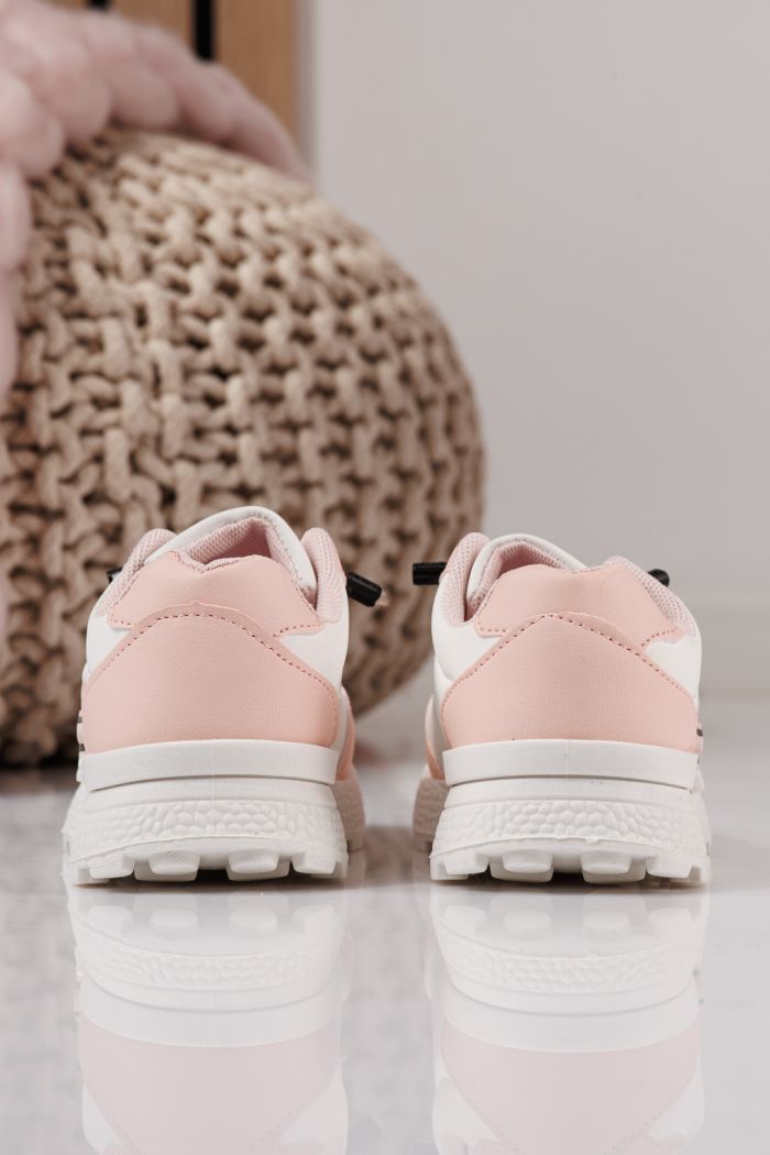 Детски маратонки розови от еко кожа Ana #24386