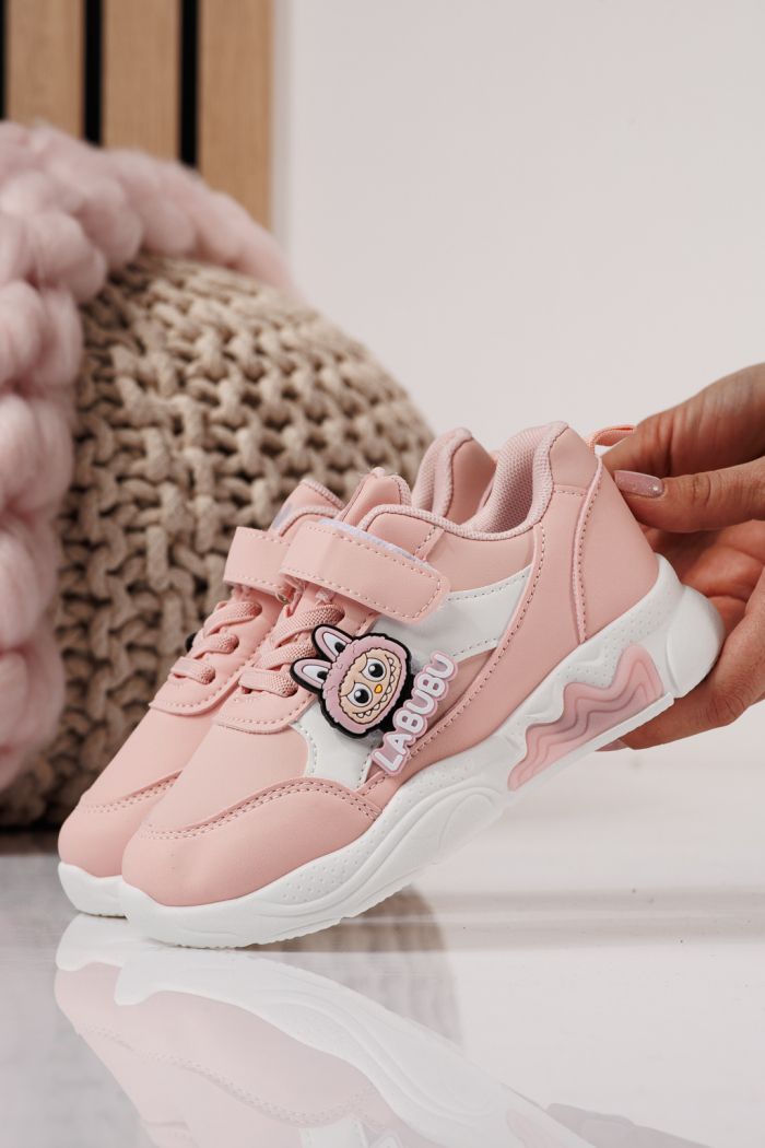 Детски маратонки розови от еко кожа Bubu #24373