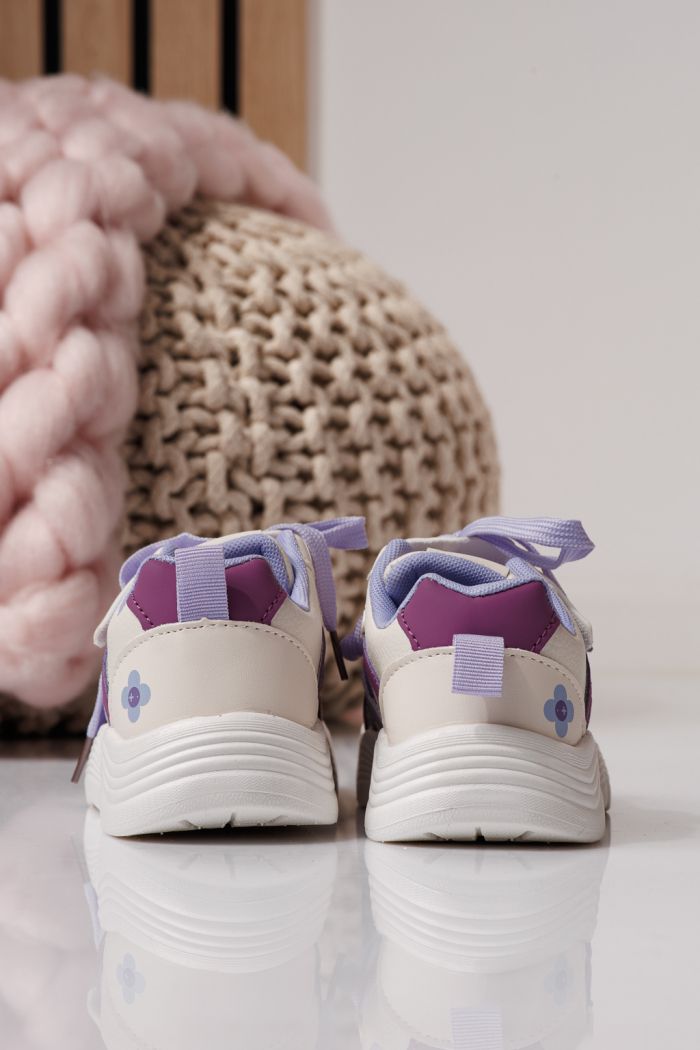 Детски маратонки бели от еко кожа Bubu #24335