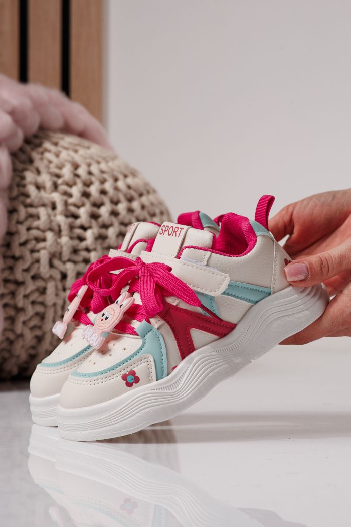 Детски маратонки розови от еко кожа Bubu #24340