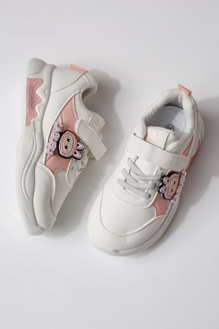 Детски маратонки розови от еко кожа Bubu #24372