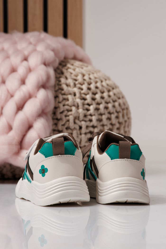 Детски маратонки зелени от еко кожа Bubu #24338