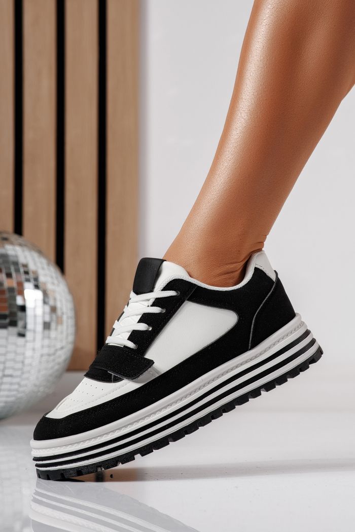 Дамски маратонки бели от еко кожа Tabitha #24454