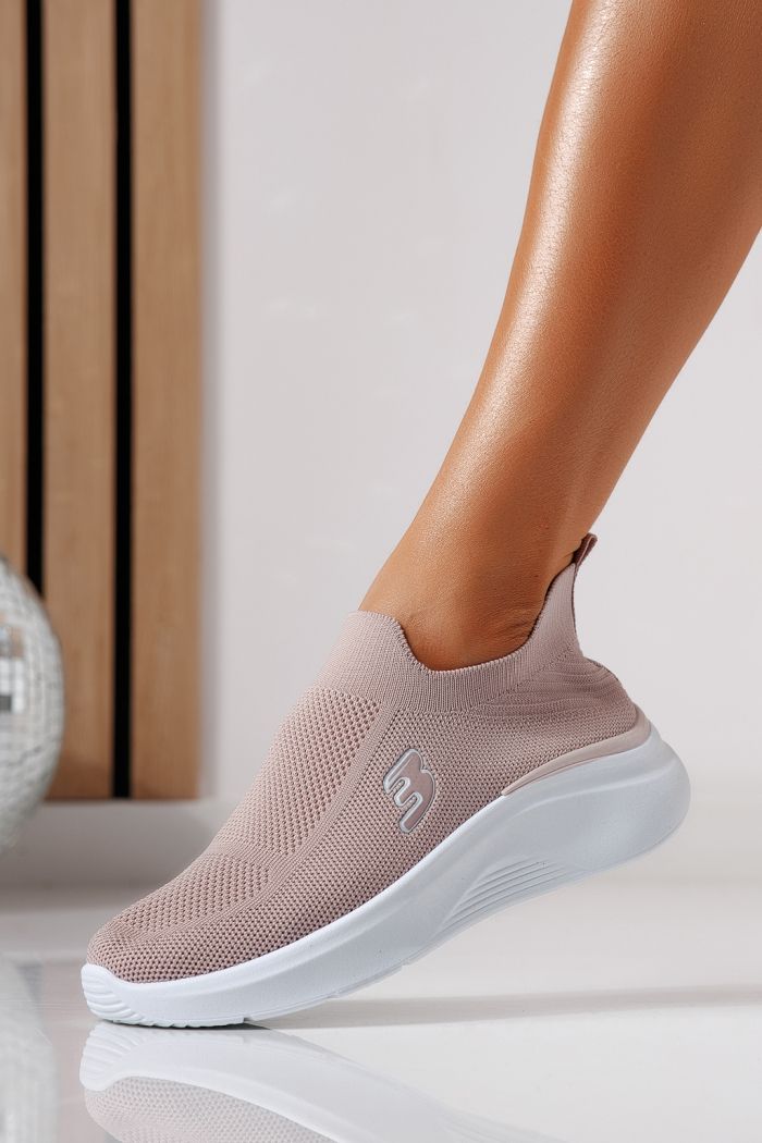 Дамски маратонки лилави от текстилен материал Alona #24461