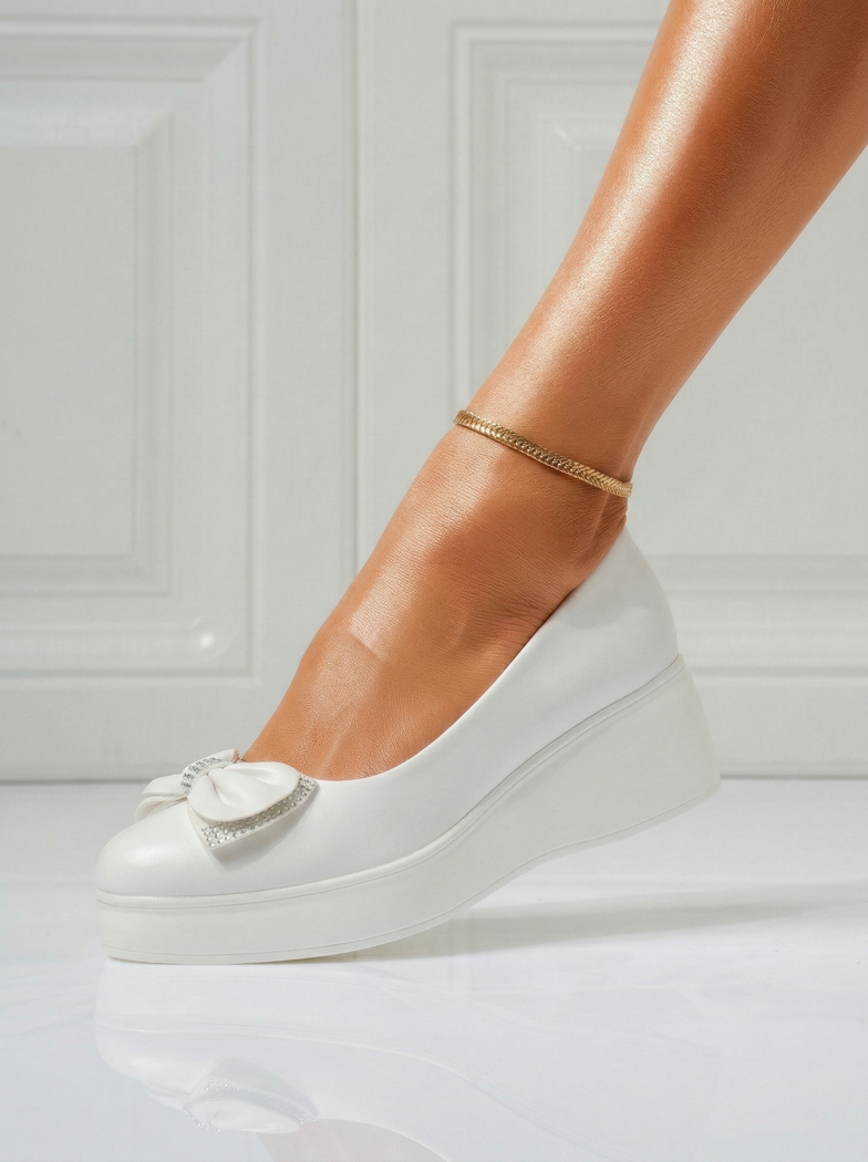 Всекидневни Дамски Обувки Andra Бели #15968