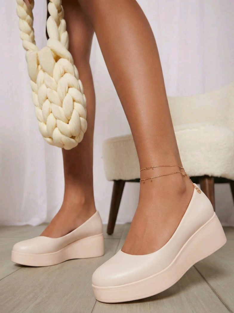 Ежедневни дамски обувки Heaven бежово #9134