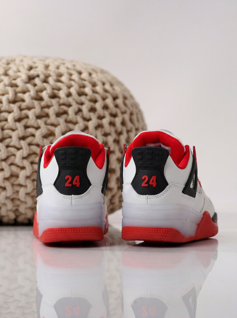 Маратонки с колелца червени от еко кожа Helys2 #24574