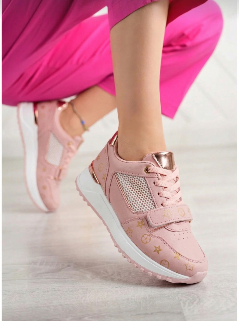 Дамски спортни обувки Finn Розово #13713