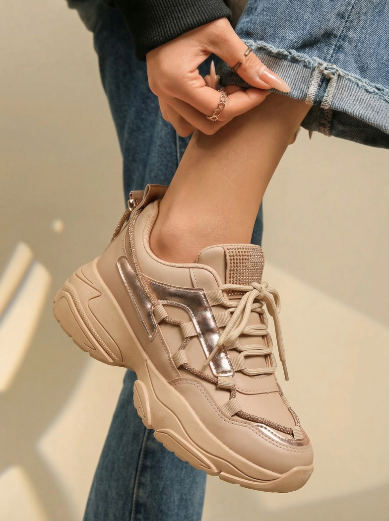 Дамски Маратонки Venice Каки #16810