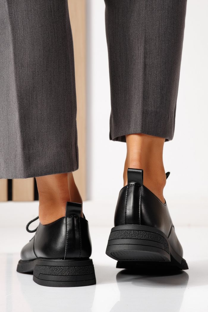 Всекидневни дамски обувки черни от еко кожа Bellamy #24892