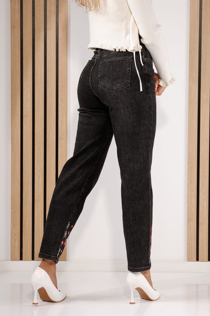 Дамски дънки Skater Fit Irisa черни #A1438