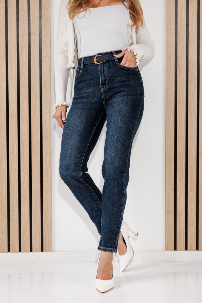 Дамски дънки MomFit Rina сини #A1462