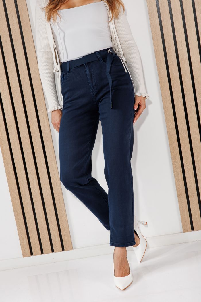 Дамски дънки Baggy Fit Sarah сини #A1464