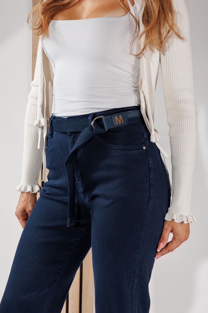 Дамски дънки Baggy Fit Sarah сини #A1464