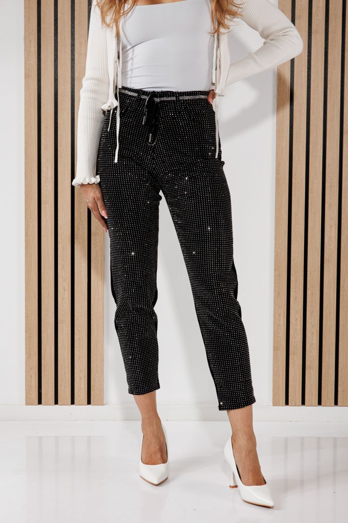 Дамски дънки Baggy Fit Alma черни #A1457