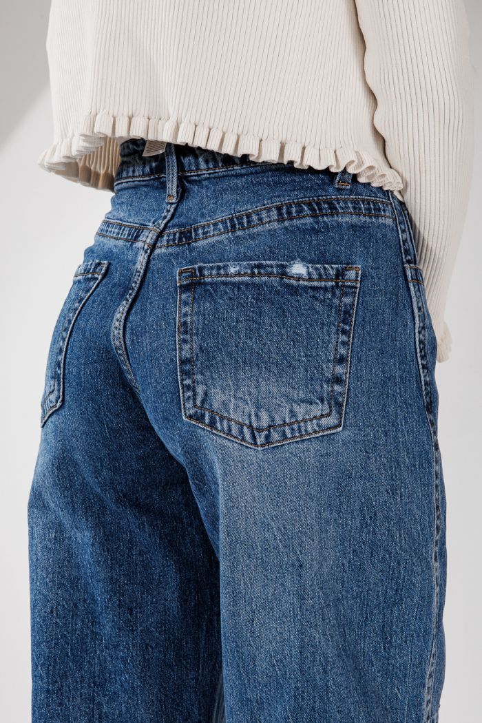 Дамски дънки Loose Fit Noa сини #A1450
