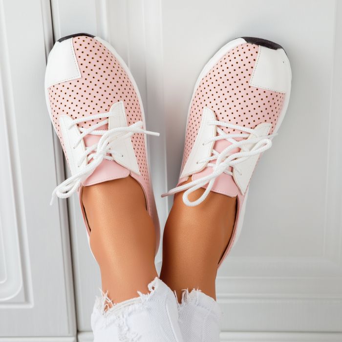 дамски ежедневни обувки Mason розово #5681M