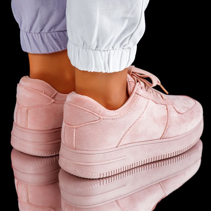 Дамски спортни обувки Caitlin розово #6706M