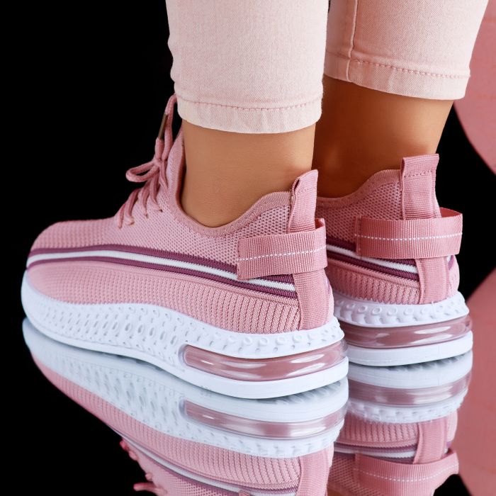 Дамски спортни обувки Olivia розово #6852M