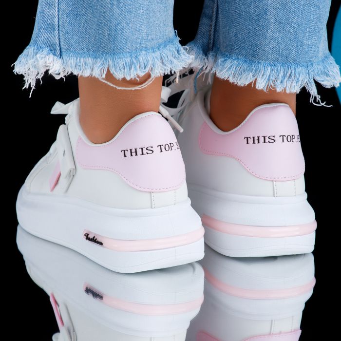 Дамски спортни обувки Kate розово #6922M
