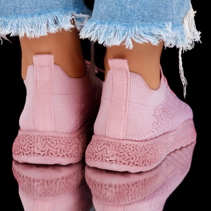 Дамски спортни обувки Sofia розово #6858M