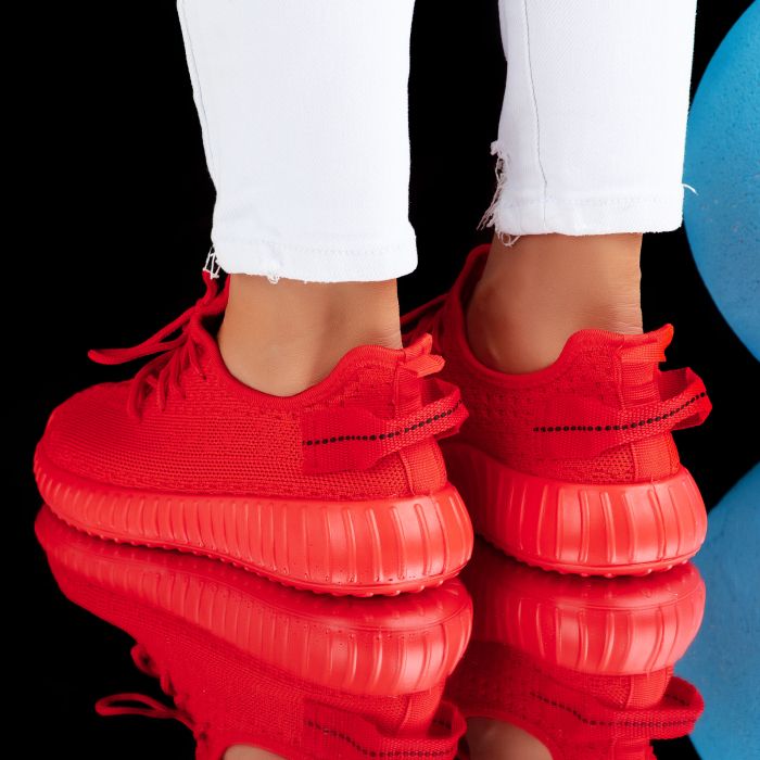 Дамски спортни обувки Rania червен #6947M