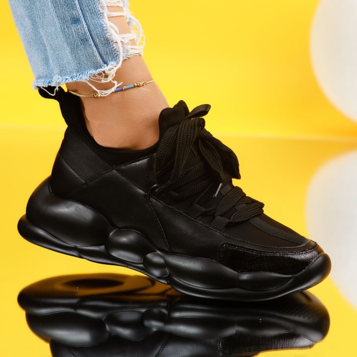 Дамски спортни обувки Elida черен #7207M