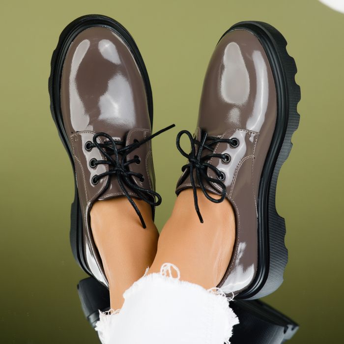 дамски ежедневни обувки Dorika Сив #7188M