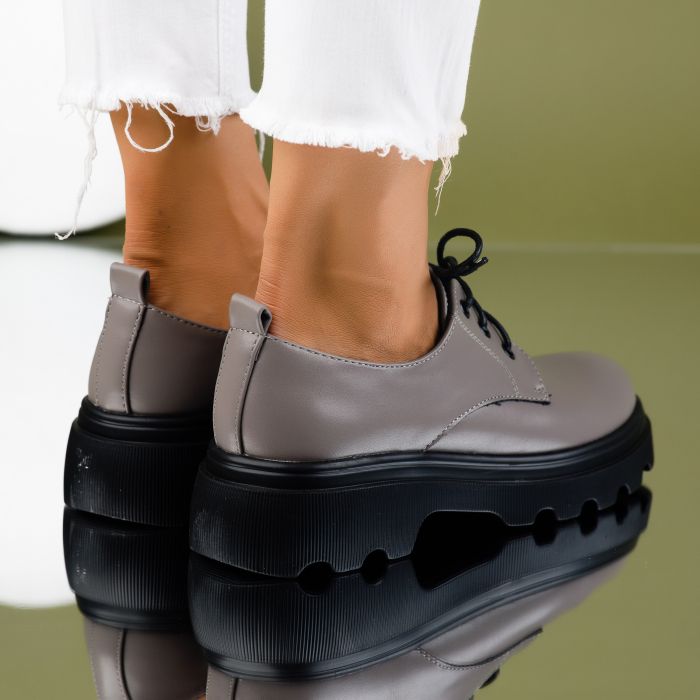дамски ежедневни обувки Dolores Сив #7185M