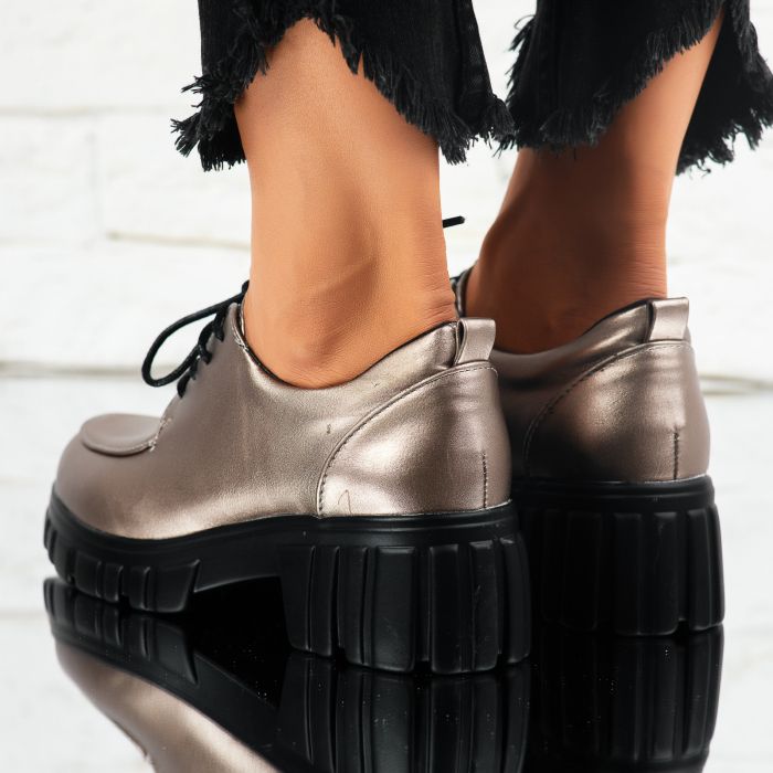 Дамски ежедневни обувки Elysia Сив #7111M