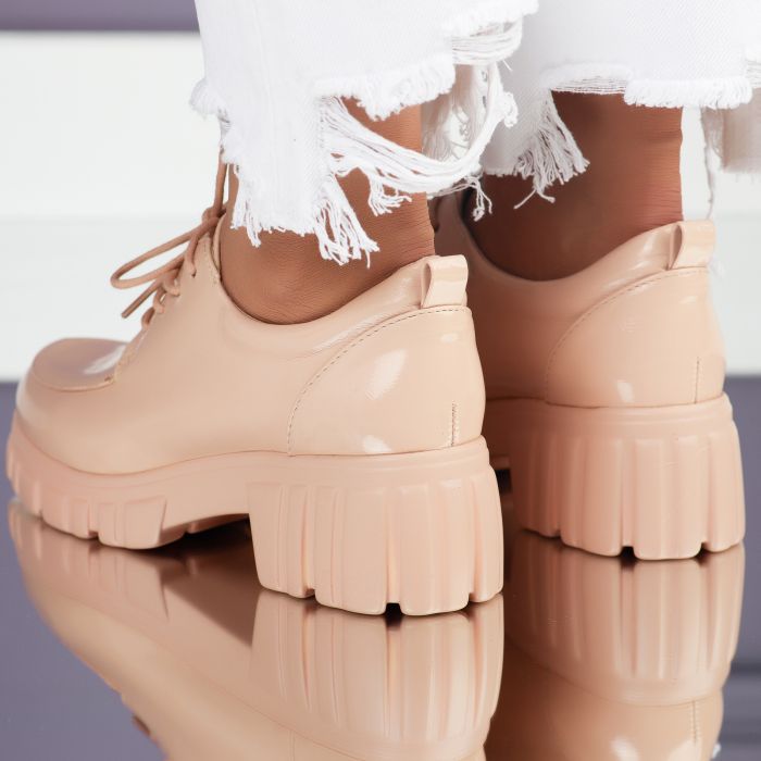 Дамски ежедневни обувки Raizel Бежово #7101M