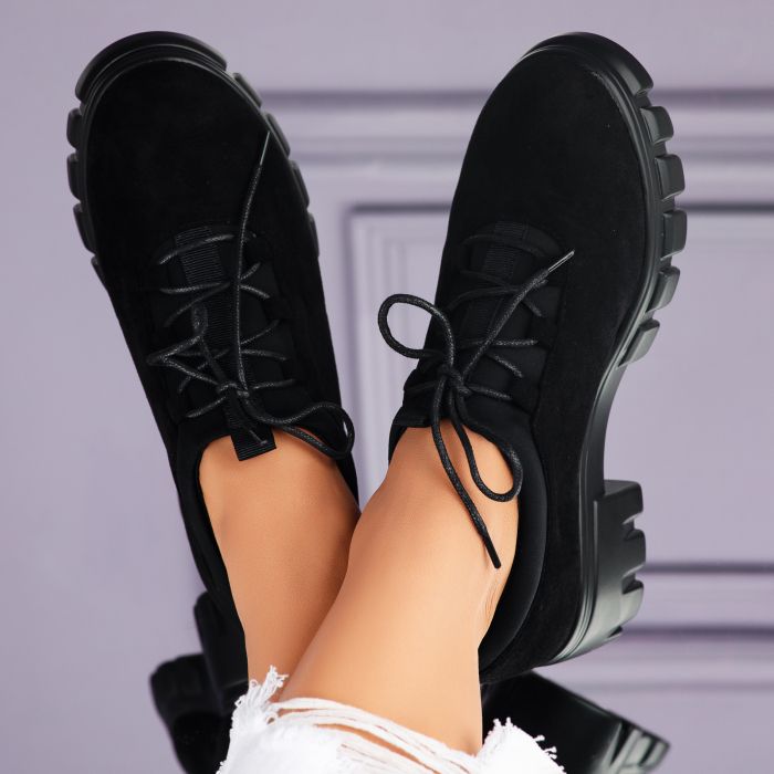 Дамски ежедневни обувки Deka Черен #7076M
