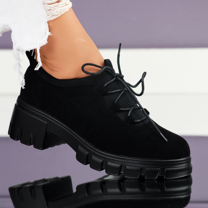 Дамски ежедневни обувки Deka Черен #7076M