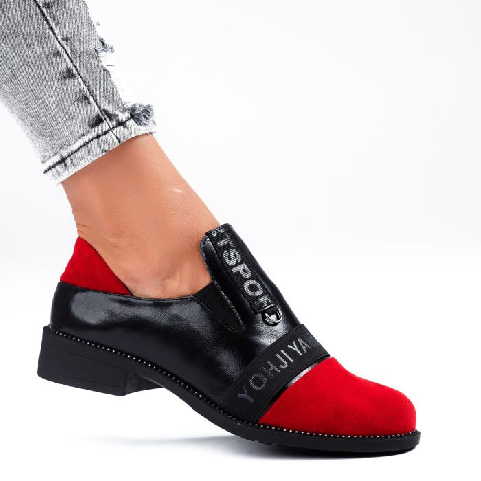 дамски ежедневни обувки Madison червен #7239M
