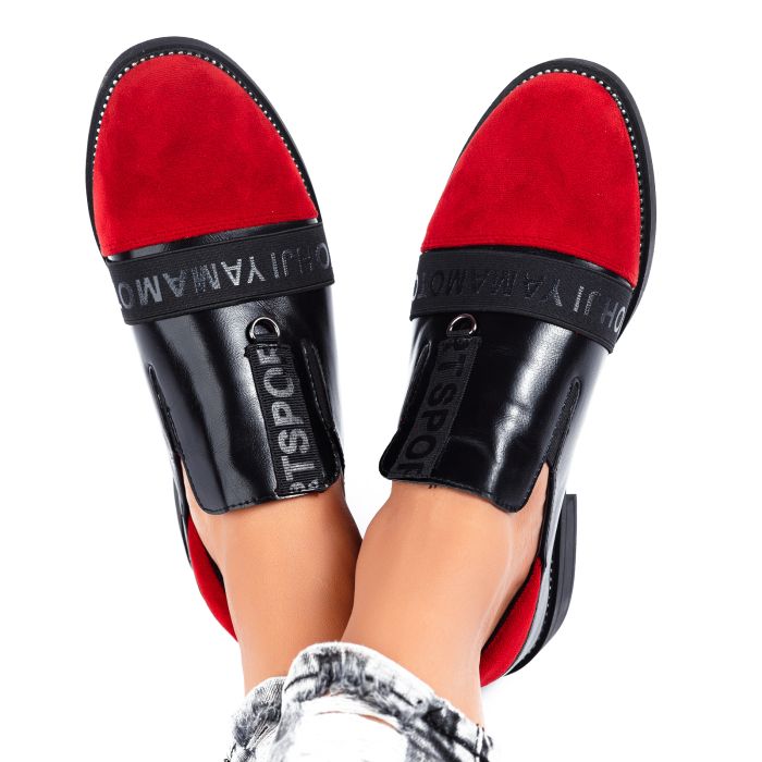 дамски ежедневни обувки Madison червен #7239M