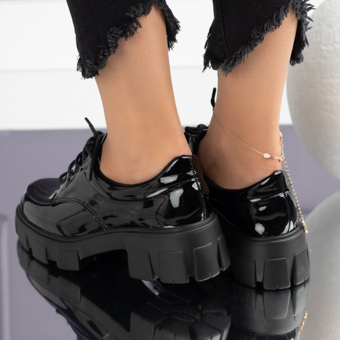 Ежедневни обувки за черни жени Emerald # 7396M
