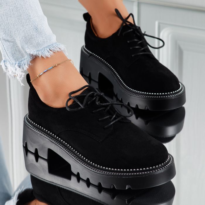 дамски ежедневни обувки Chanter черен #7391M