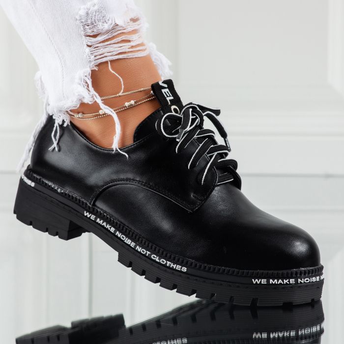 дамски ежедневни обувки Helen черен #7411M