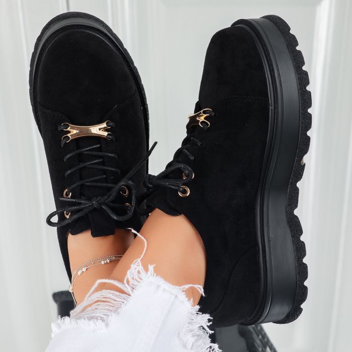дамски ежедневни обувки Cassie черен #7375M