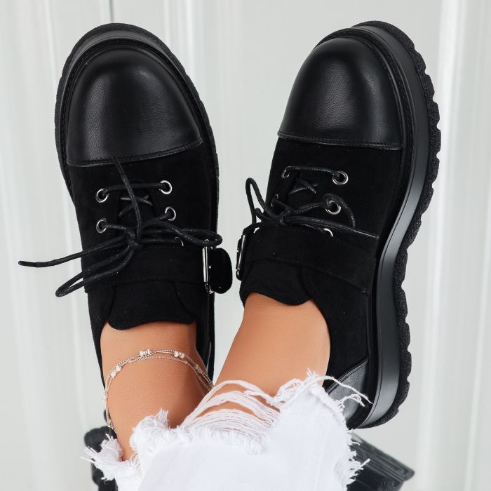 дамски ежедневни обувки Christie черен #7379M