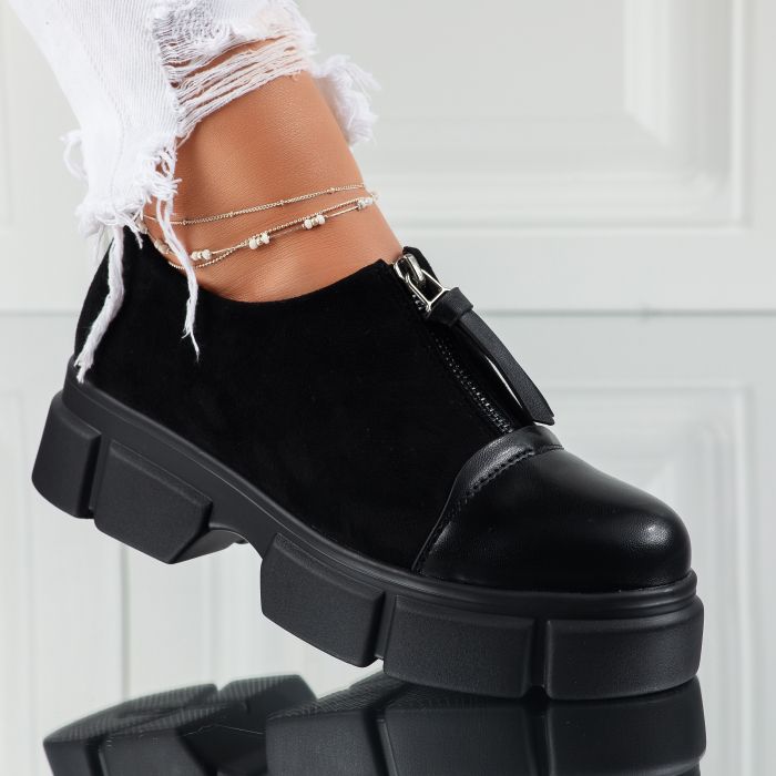 дамски ежедневни обувки Blanca черен2 #7374M